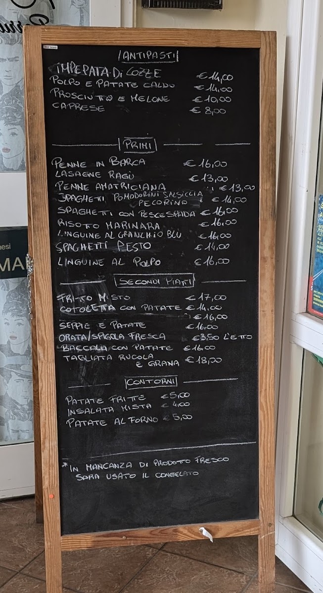 Trattoria La Curva Menu - Image 2