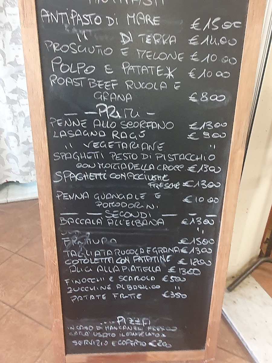 Trattoria La Curva Menu - Image 6